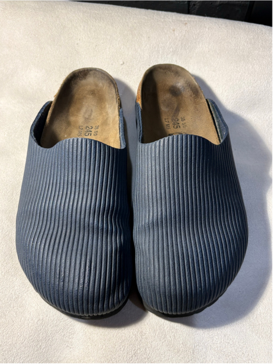 Birkenstock Shoes - Women's Birkenstock Clogs Size 7 Blue Brown